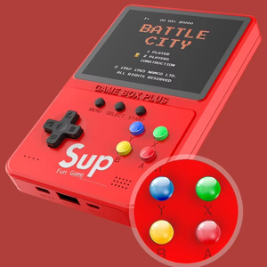 Console di Gioco Portatile Retro K5 8-Bit per <span class=keywords><strong>Bambini</strong></span>, Mini Console Tascabile con 500 Giochi in 1, Arcade FC Player - Product Image 1