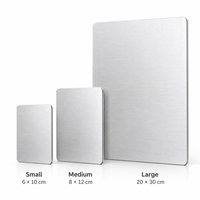 Tapis rafraîchissant en aluminium pour lapins et chinchillas, plaque de dissipation thermique pour petits animaux et hamsters