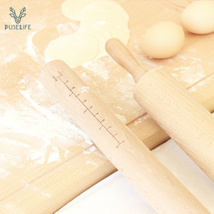 Puselife biểu tượng Tùy chỉnh công cụ nướng Emboss bột con lăn gỗ dập nổi cán Pin cho nhà bếp sử dụng - Product Image 6