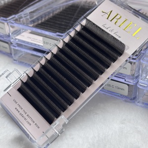 Venta al por mayor <span class=keywords><strong>de</strong></span> fábrica Y W U Shape Lash Extension Cilios Tejido a mano Clover Individual Lash <span class=keywords><strong>De</strong></span> Pestaas Easy Graft Cilia YY Lash Trays - Product Image 1