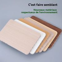 Panneaux Acoustiques Panneau Mural PVC 3D MUHA Caravane Décoratif MDF Imperméable Décor Bois Insonorisé Revêtement Marbre Acoustique
