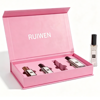 Boîtes rigides en carton recyclé avec pelliculage mat et doublure en mousse pour emballage personnalisé avec logo, écologiques, pour marques de parfums et de cosmétiques