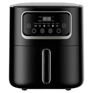 Freidora Eléctrica Multifuncional Totalmente Automática de 10L de Gran Capacidad, 1350W, Material PP, Freidora de Aire Visual para el Hogar - Product Image 1