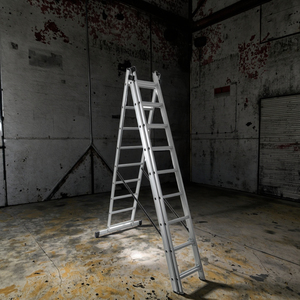 Chất lượng cao nhôm gấp cầu thang mở rộng thang Châu Âu <span class=keywords><strong>EN131</strong></span> tiêu chuẩn được phê duyệt công nghiệp đa mục đích bước rộng - Product Image 3