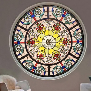 Personnalisez tous types de motifs en vitrail Tiffany pour l'éclairage et la décoration des plafonds, des dômes et des murs. - Product Image 3