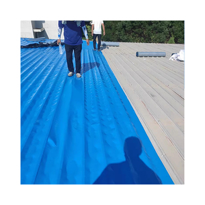 Membrane imperméable autocollante, résistante aux UV, anti-âge, feuille bleue pour la <span class=keywords><strong>réparation</strong></span> des fuites <span class=keywords><strong>de</strong></span> toitures en acier coloré - Product Image 3