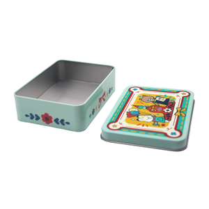 กล่องดีบุกทรงสี่เหลี่ยมผืนผ้าพิมพ์ลายอาหารกล่องของขวัญคุกกี้ขนมเค้กช็อกโกแลตแบบกำหนดเองโลโก้ได้ - Product Image 2