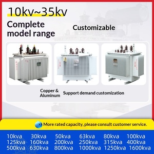 Transformateur immergé dans l'huile S11 haute tension triphasé 250/315/400/630/800 kVA 10 kW, sortie 110 V, entrée 220 V - Product Image 3