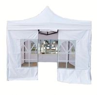 Tente pliante automatique Tengqing robuste 3x3 m type étendu, idéale pour événements extérieurs, impression de logo, usage commercial