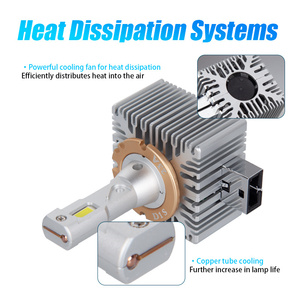 90 Wát công suất cao D1S D3S HID để Led Đèn Pha Bóng đèn Cắm và chơi Xenon D1S D2S D3S D4S LED ánh sáng CANBUS miễn phí 6000K - Product Image 4