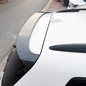 Aileron arrière Volkswagen noir piano, texture carbone, ABS, pour Tiguan MK1 2007-2016 - Product Image 3