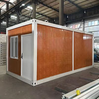 Maison préfabriquée de haute qualité, résistante aux intempéries, à faible coût, module de maison préfabriquée, petite maison préfabriquée, maisons conteneurs isolées