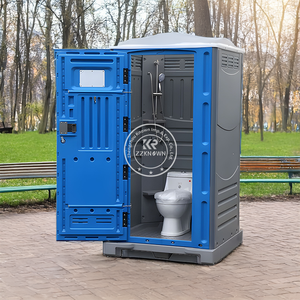 Caravane de voyage avec climatisation, douche, toilettes portables, pour camping extérieur, remorque sanitaire pratique - Product Image 5