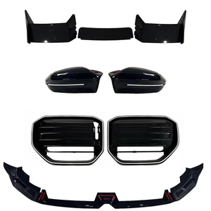 Kit carrosserie X3 <span class=keywords><strong>G45</strong></span> UPGRADE MP 1:1 pour X3 <span class=keywords><strong>G45</strong></span> MP, comprenant un becquet avant, une calandre, un diffuseur et des sorties d'échappement, noir brillant, pièce auto pour X3 <span class=keywords><strong>G45</strong></span> - Product Image 1