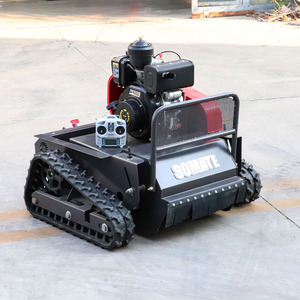 Cortadora de Césped Industrial a Control Remoto, Inalámbrica, con Orugas, Cuchilla Plana, EPA Euro5, Altura Ajustable de 1-20 cm, Envío Gratis - Product Image 6