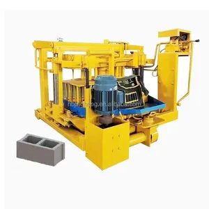 小型商用机器中国制造公司移动蜂窝轻质混凝土砌块机建筑机械