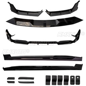For Xiaomi SU7 Exterior Accessories <b>Car</b> Front Bumper Lip Splitter <b>Diffuser</b> Spoiler Bumper Guard Protector Bumper Apron Body Kit - Product Image 6