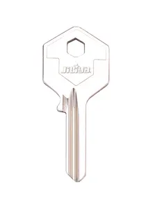 Llave de latón de alta calidad para puerta del hogar, llave en blanco grabada