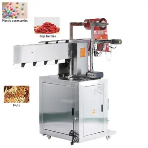 Fully automatic bean sprout flower fruit tea three-sided and four-sided vertical packaging machine for irregular materials