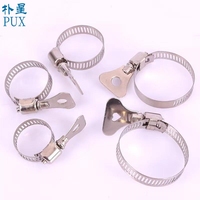 Collier de serrage INOX SUS avec poignée réglable en plastique/métal clé papillon accessoires de machines raccord de tuyau pour outil de jardinage