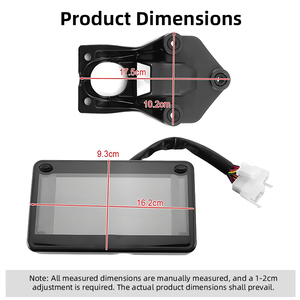 Conjunto de Velocímetro LCD para Motocicleta Vento Nitrox 250 T3 300 T3 - Product Image 2