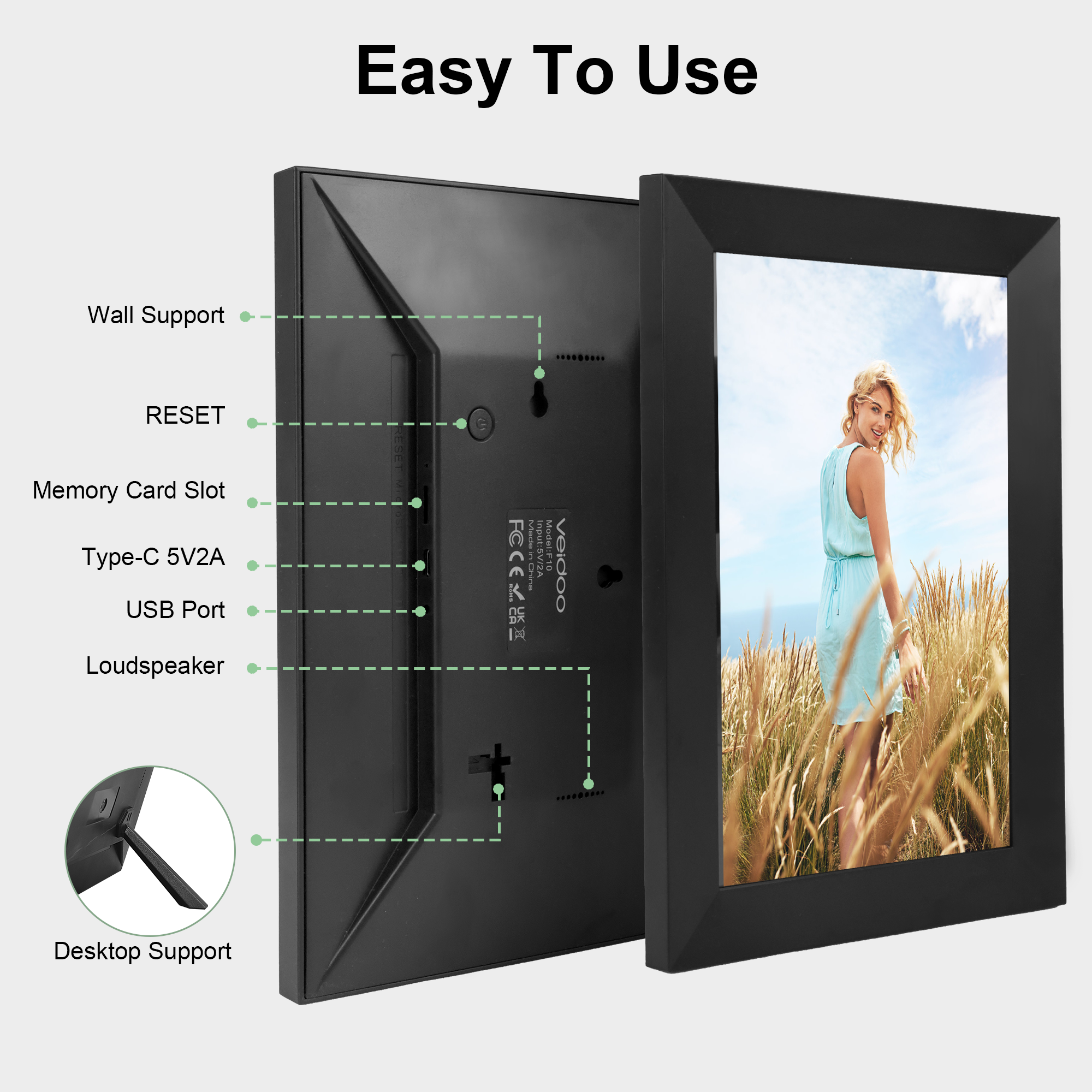 digital picture frame wifi