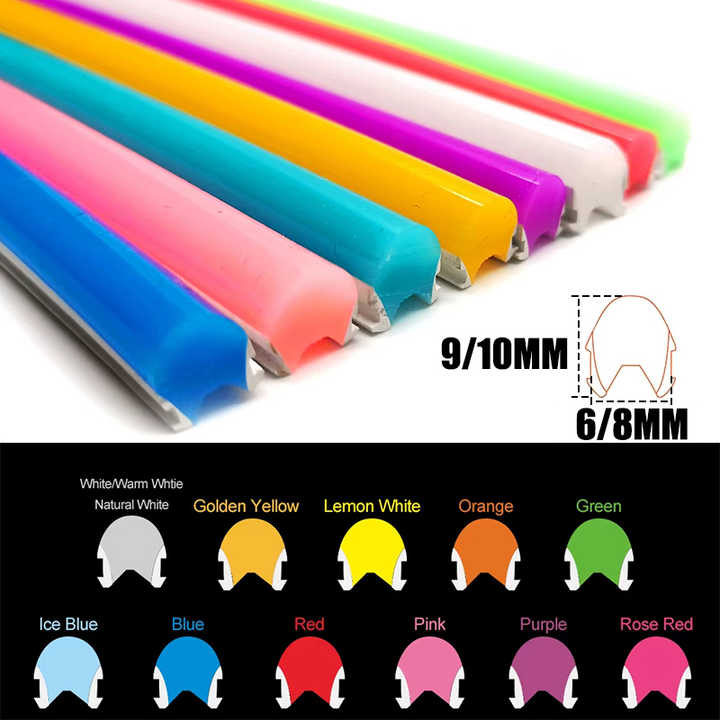 WEPPGO Led Sign Materials Neon Strip 6/8mm Landscape Decoration ...