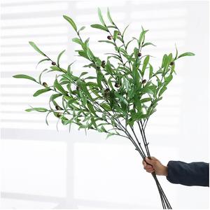 Planta Artificial, Pared Verde Artificial, Jardinería China, Etiqueta Personalizada, Resistente a los Rayos UV, Cementerios, Hoja de Bonsái Artificial en Venta - Product Image 1