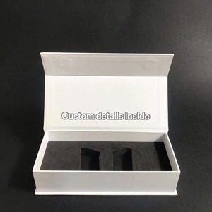 Estuche Rígido de Cartón con Cierre Magnético, Diseño de Lujo, Acabado Brillante, Personalizado de Fábrica, para Perfume, Color Dorado - Product Image 5