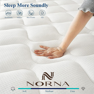 Hot Bán <span class=keywords><strong>2025</strong></span> Nữ Hoàng Vua Kích Thước Ngủ Cũng Nệm Phổ Biến Giường Khách Sạn Mềm Mại Thoáng Khí Vải Bìa Nệm - Product Image 5