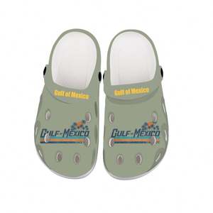 Superbes chaussures en EVA respirantes pour la maison et la salle de bain, pantoufles pour femmes et hommes, chaussures de jardin, sabots personnalisés, lots de sandales en EVA personnalisées - Product Image 3