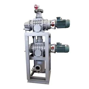 Düşük basınçlı pompalama hızı 600L/S sıvı halka destek kökleri vakum pompası üniteleri soğutma sistemi ile