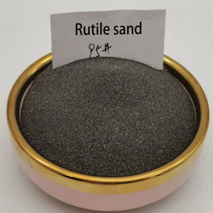 Sable de titane du Mozambique, sable de zircon, sable minéral lourd mélangé, concentré d'illmenite en vrac, sacs de 50 kg - Product Image 2