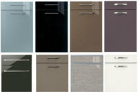 Factory Wholesale Custom Small Modular Kitchen Cabinet Sets Modern Design Suitable Compact Australian