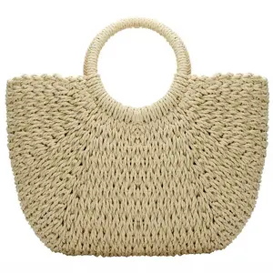 Seashell Purse For Women Wooden Messenger Box Bag Your Shoulders Beach French Straw Market Embossed Logo Custom Bags India