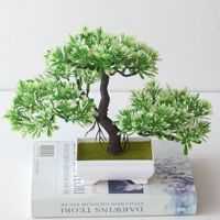 Mini Bonsaï en plastique, artificiel, décoratif, petit arbre bonsaï, plantes