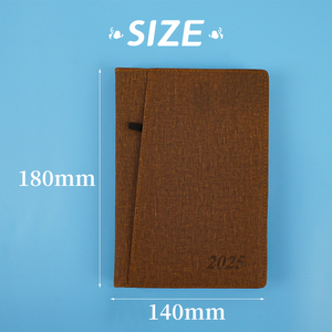 Diario de sublimación de tamaño A5, planificador diario en blanco, cubierta de cuero Pu, cuaderno, diario personalizado con banda elástica y portalápices - Product Image 1