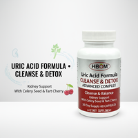 Capsules de détoxification rénale OEM, complément alimentaire, capsules de composé avancé d'acide urique, contiennent de la vitamine B6