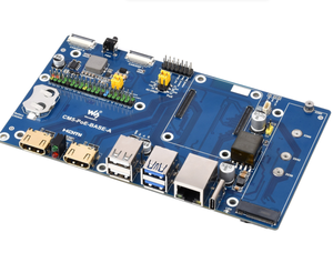 Wgzx Raspberry Pi Cm5 Poe Base 5 A 是一款可与计算模块 5 配合使用的板卡 - Product Image 1