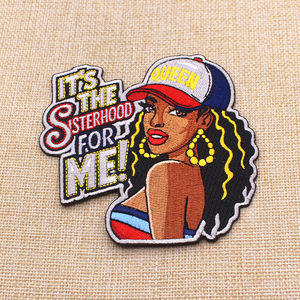 แพทช์ปักลายตัวอักษรโลโก้แบบกำหนดเองสำหรับงานมาร์ดิกราส์ ขายส่ง - Product Image 4