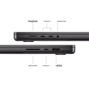 Portátil AI Notebook 2024 <span class=keywords><strong>MacBook</strong></span> <span class=keywords><strong>Pro</strong></span> de <span class=keywords><strong>16</strong></span> Pulgadas M4 Max (CPU de <span class=keywords><strong>16</strong></span> Núcleos + GPU de 40 Núcleos) 48 GB 1 TB - Product Image 6