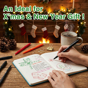 Stylo <span class=keywords><strong>feutre</strong></span> EZZGOL 35 couleurs, <span class=keywords><strong>pointe</strong></span> <span class=keywords><strong>fine</strong></span> moyenne de qualité supérieure 0,7 mm pour journal, écriture, coloriage, prise de notes, dessin - Product Image 6