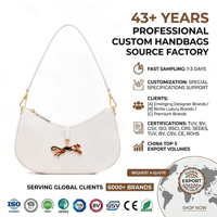 Bolso Hobo de Media Luna en Piel Sintética Granulada Color Crema con Adorno de Leopardo, Elegante y Chic para Uso Diario, Bolso de Mano para Mujer, Personalizable OEM