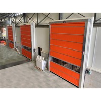 Упаковочная дверь ALU.PACK - полностью алюминиевая, модульная, ветрозащитная, для складских помещений