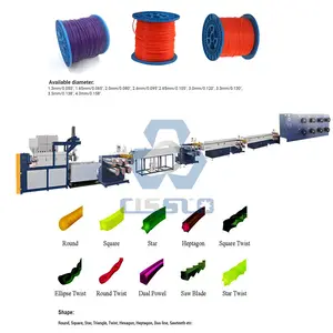 PA66 나일론 잔디 트리머 라인 압출 기계