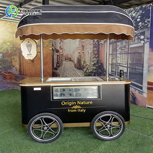 Camionnette à plateau neuve à vendre pour la vente <span class=keywords><strong>de</strong></span> hamburgers, hot-dogs, frites, glaces, chariot mobile pour le petit-déjeuner et la boulangerie - Product Image 4