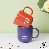 Mug en céramique 350 ml avec logo sérigraphié, finition mate, citation inspirante SUPER MUM, cadeau promotionnel, fête des mères, tasse à café pour la maison ou le bureau