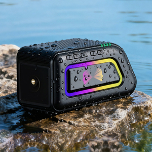 Xách tay 50 Wát công suất cao không dây Bluetooth Loa 5200mAh có thể sạc lại với TWS đa năng động RGB chế độ ánh sáng cho ngoài trời sử dụng - Product Image 5