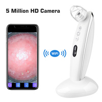 Face Laser Removedor De Cravos Derma Suction Water Cycle Pore Acne Vacuum Pimple Remover Machine with 500 Pixels Camera