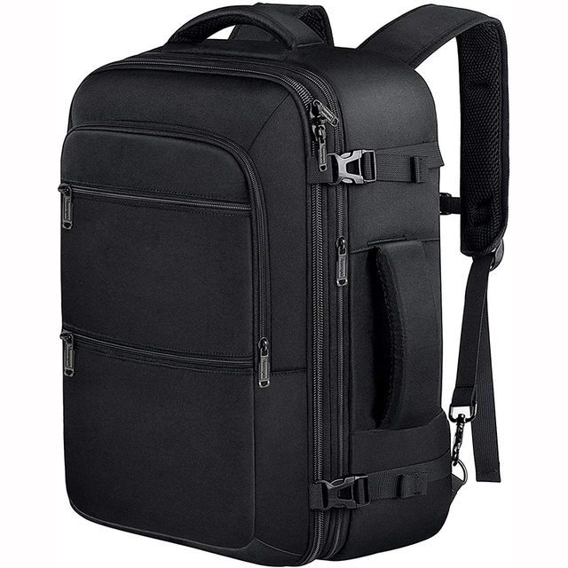 40L Flight Carry on Backpack Expandable Large Luggage Carry on Travel Backpack